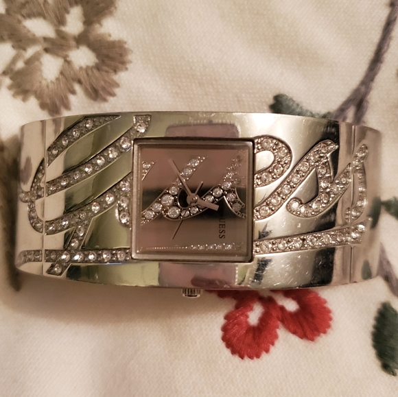 GUESS Stainless Steel Swarovski Watch - Picture 2 of 4